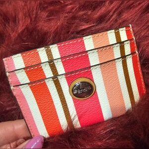 Coach card holder